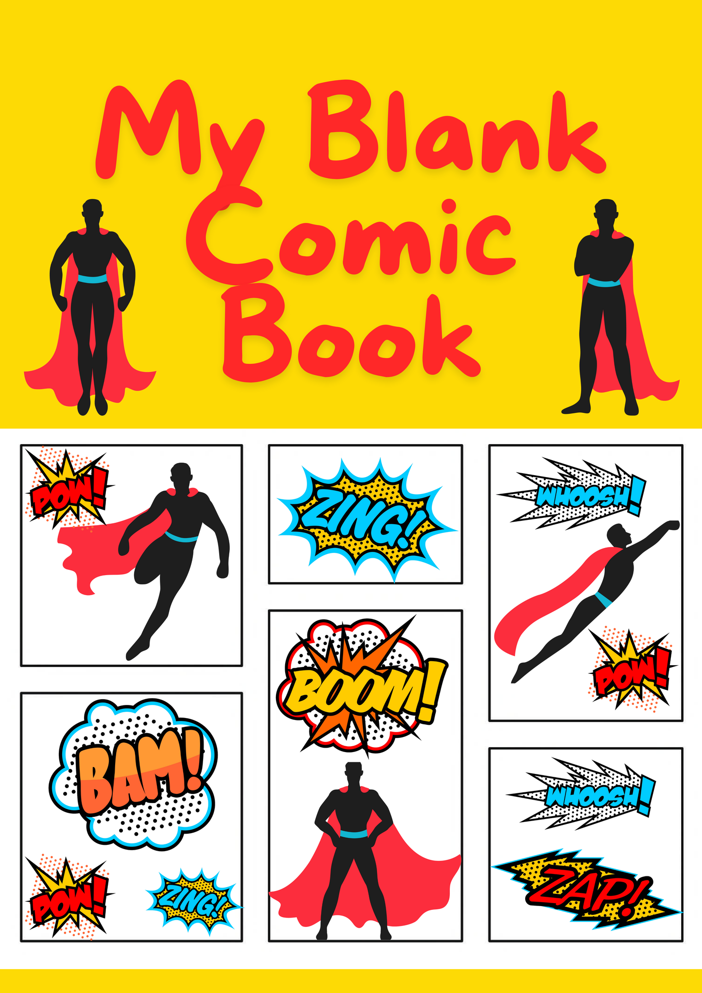 My Blank Comic Book 1 (downloadable digital product)