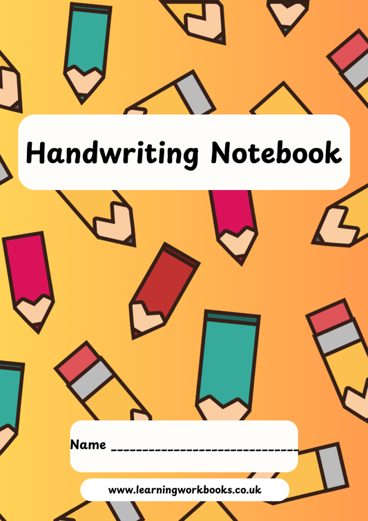 Handwriting Notebook 1 for 8-12 Year Olds (downloadable digital product)