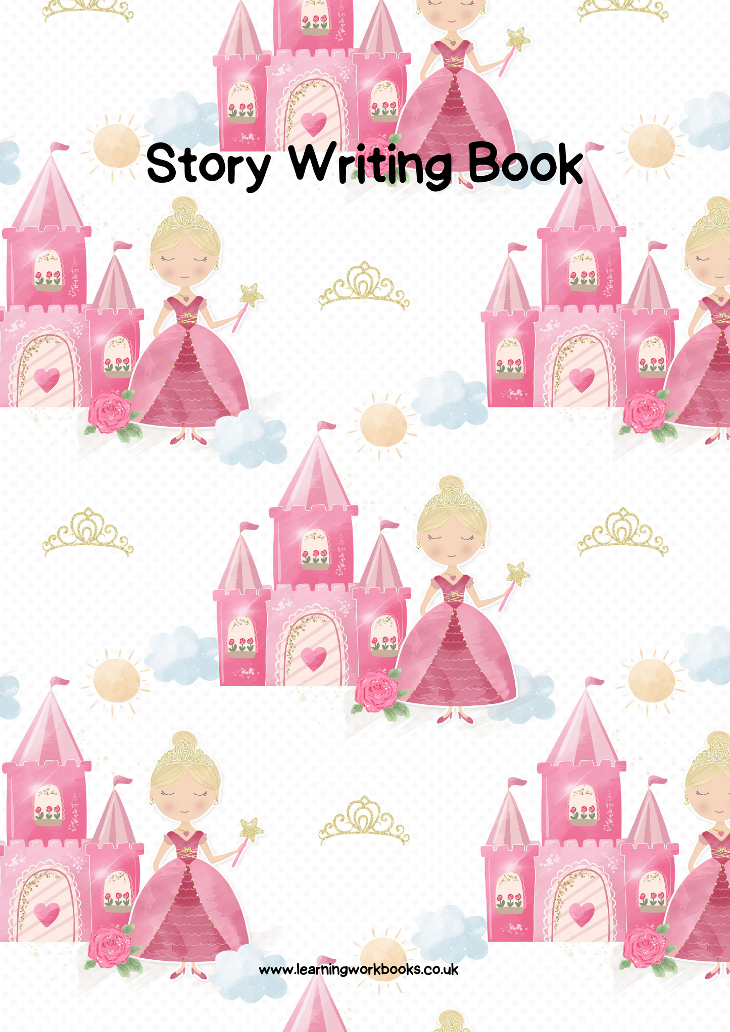 Princess Story Writing Book 2 (downloadable digital product)