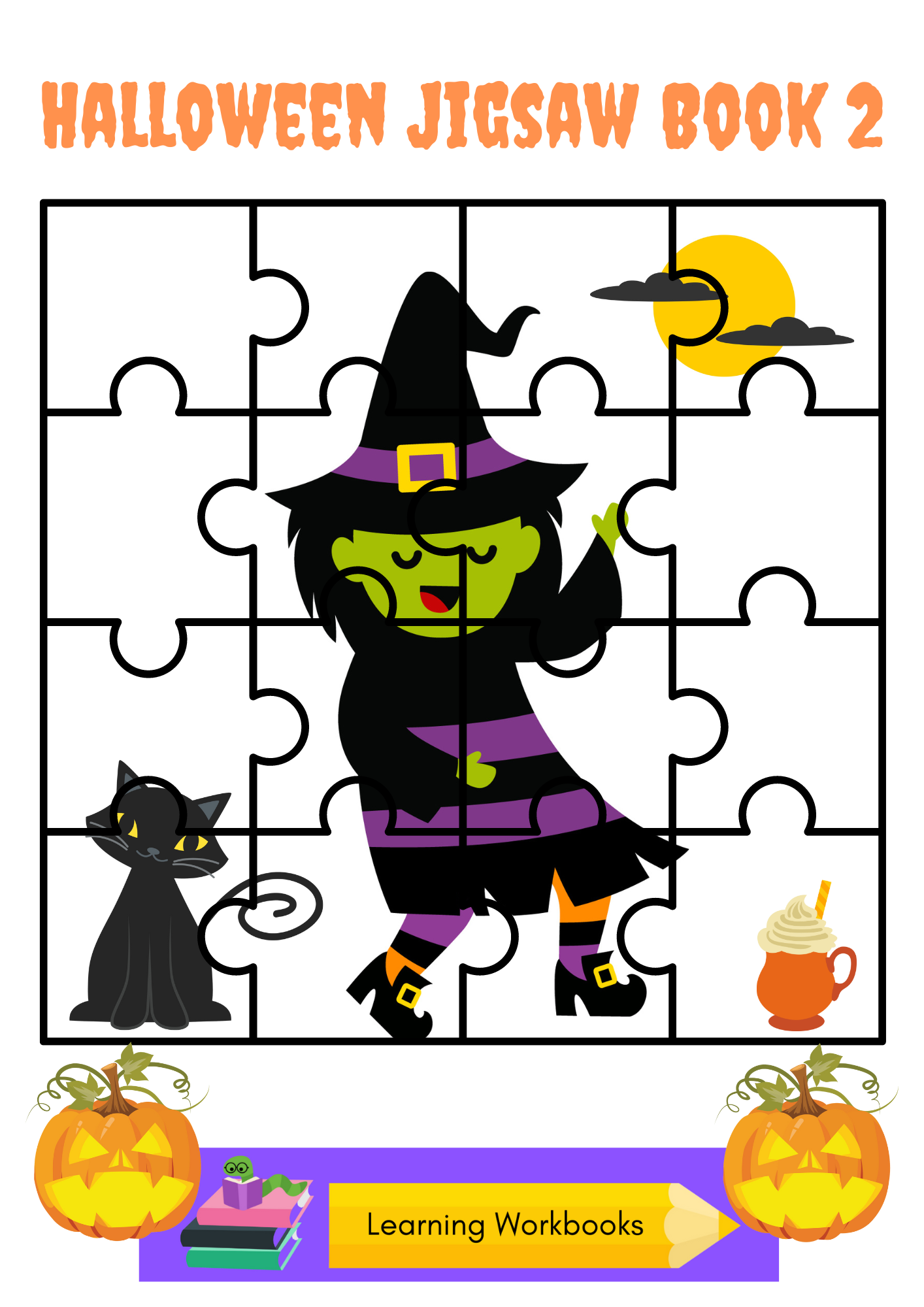 Halloween Jigsaw Book 2 (downloadable digital product)