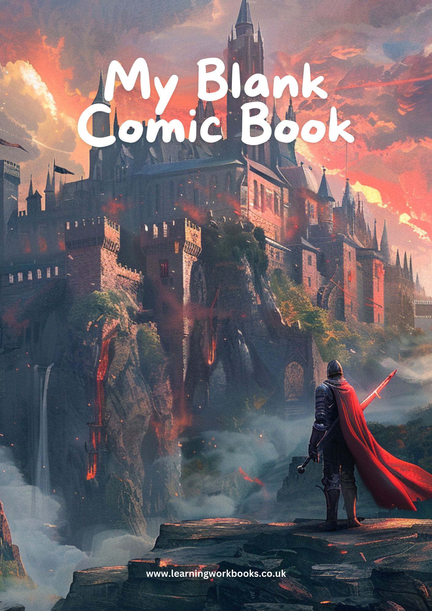 My Blank Comic Book 3 (downloadable digital product)