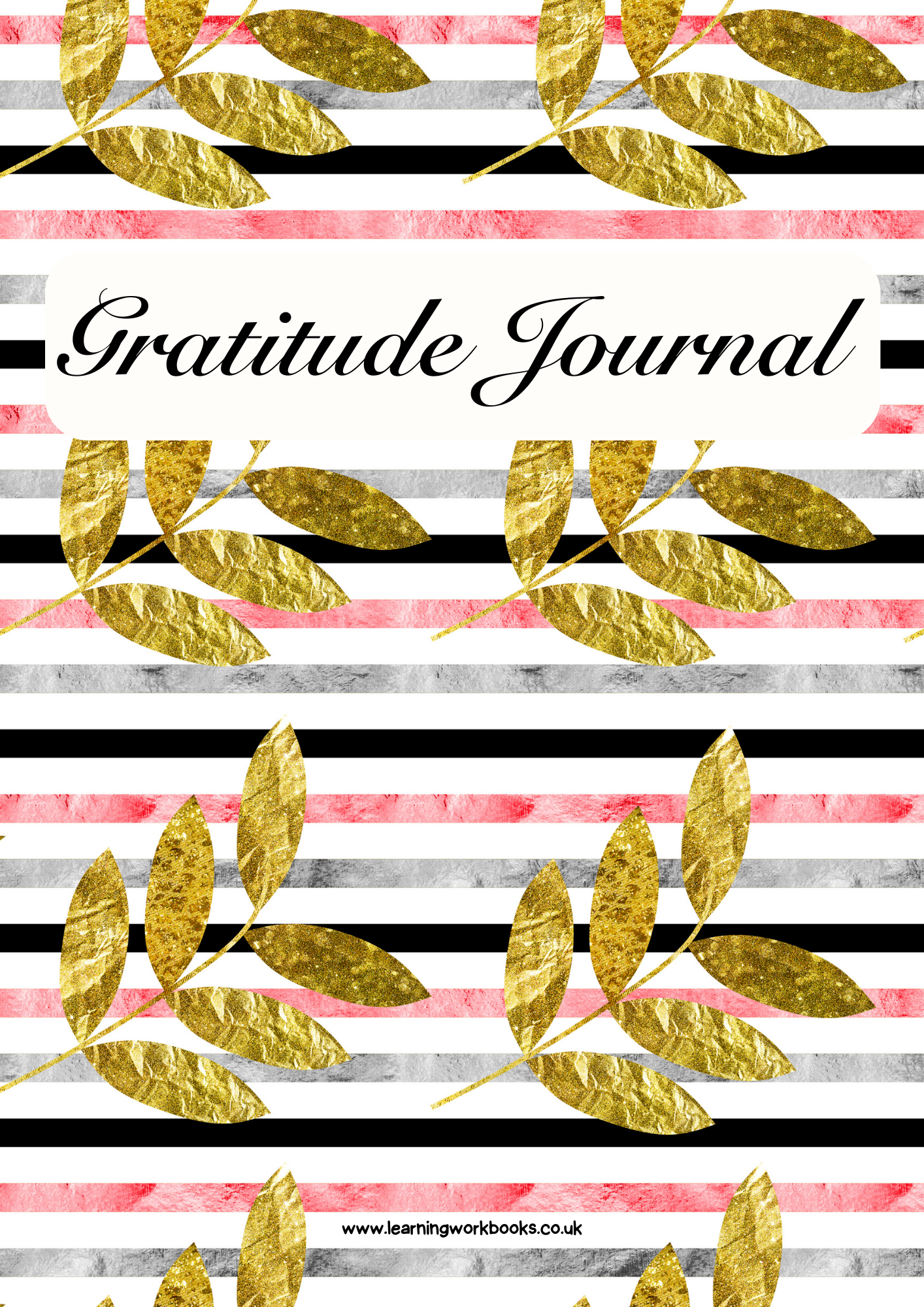 Tropical Gratitude Journal 4 (downloadable digital product)