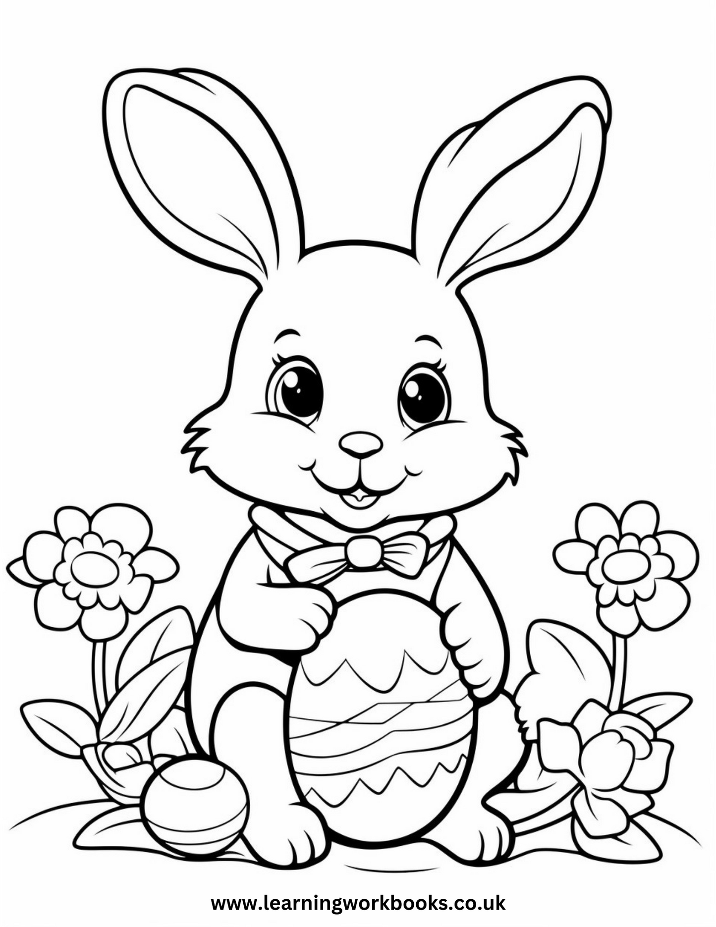 My Easter Colouring Book 4 (downloadable digital product)