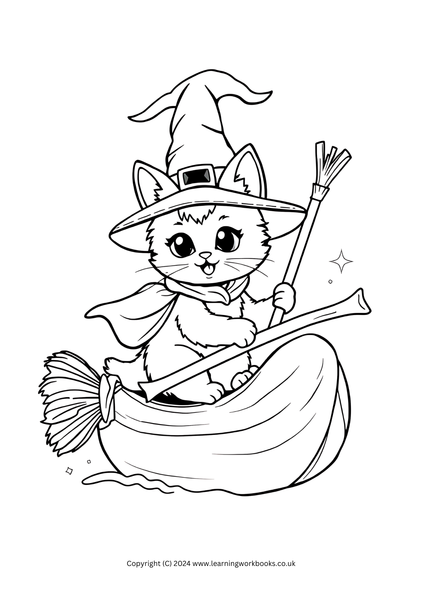 Halloween Costume Parade Colouring Book (downloadable digital product)