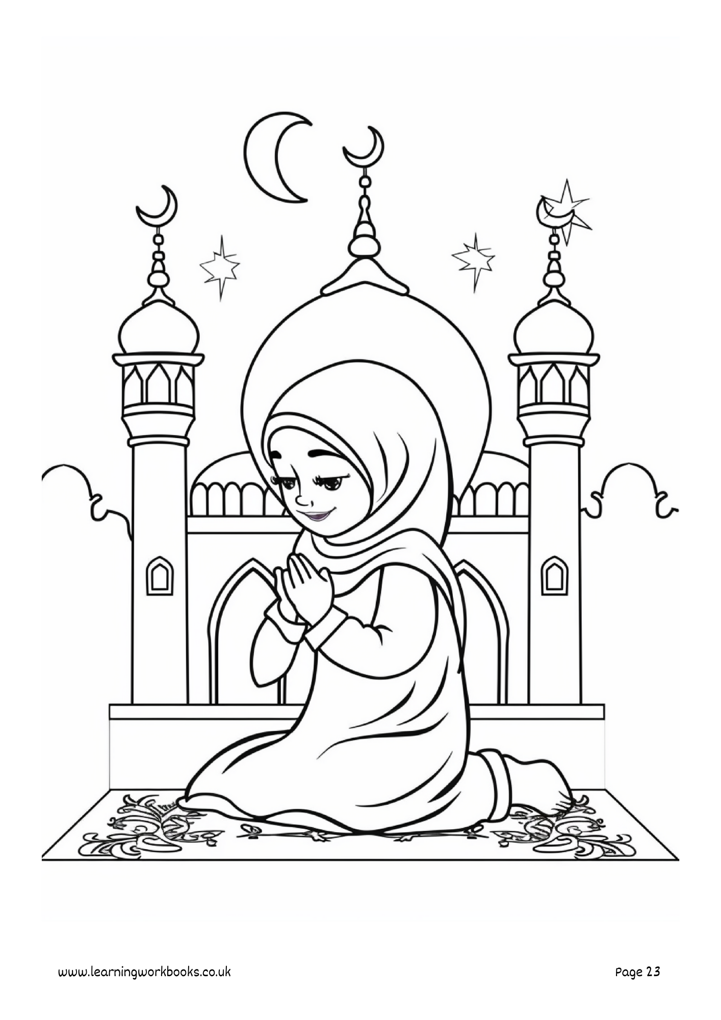 Eid Colouring Book 3 (downloadable digital product)