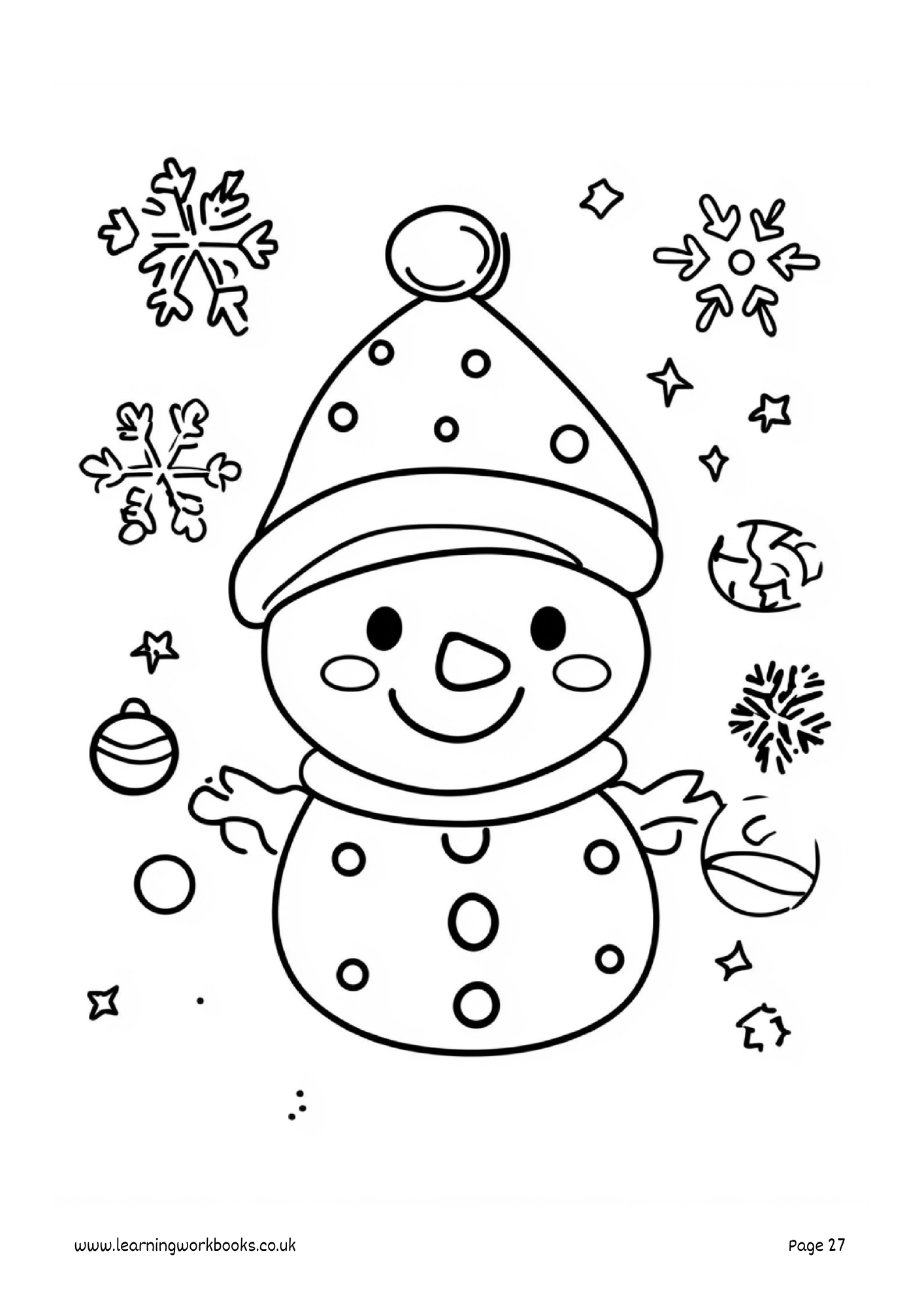 Christmas Colouring Book 8 (downloadable digital product)
