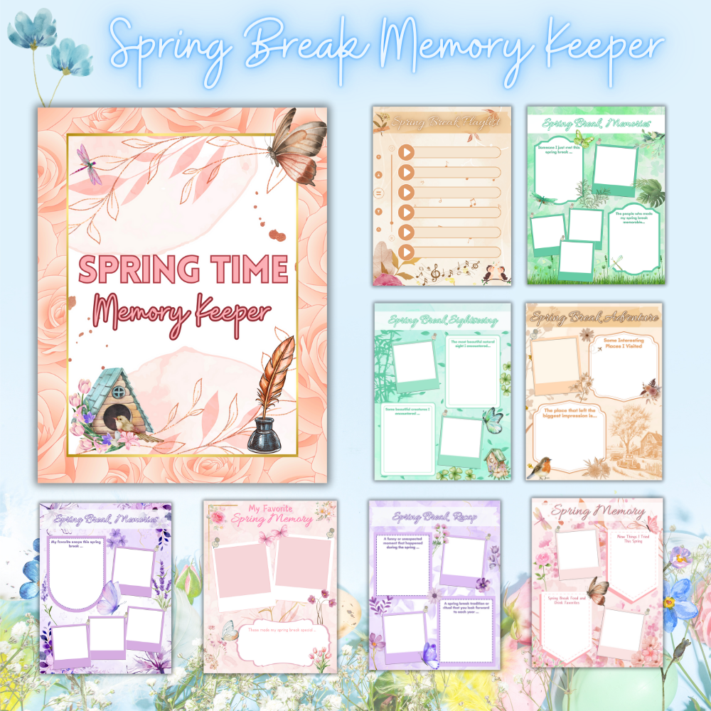 Spring Time Memory Keeper (downloadable digital product)