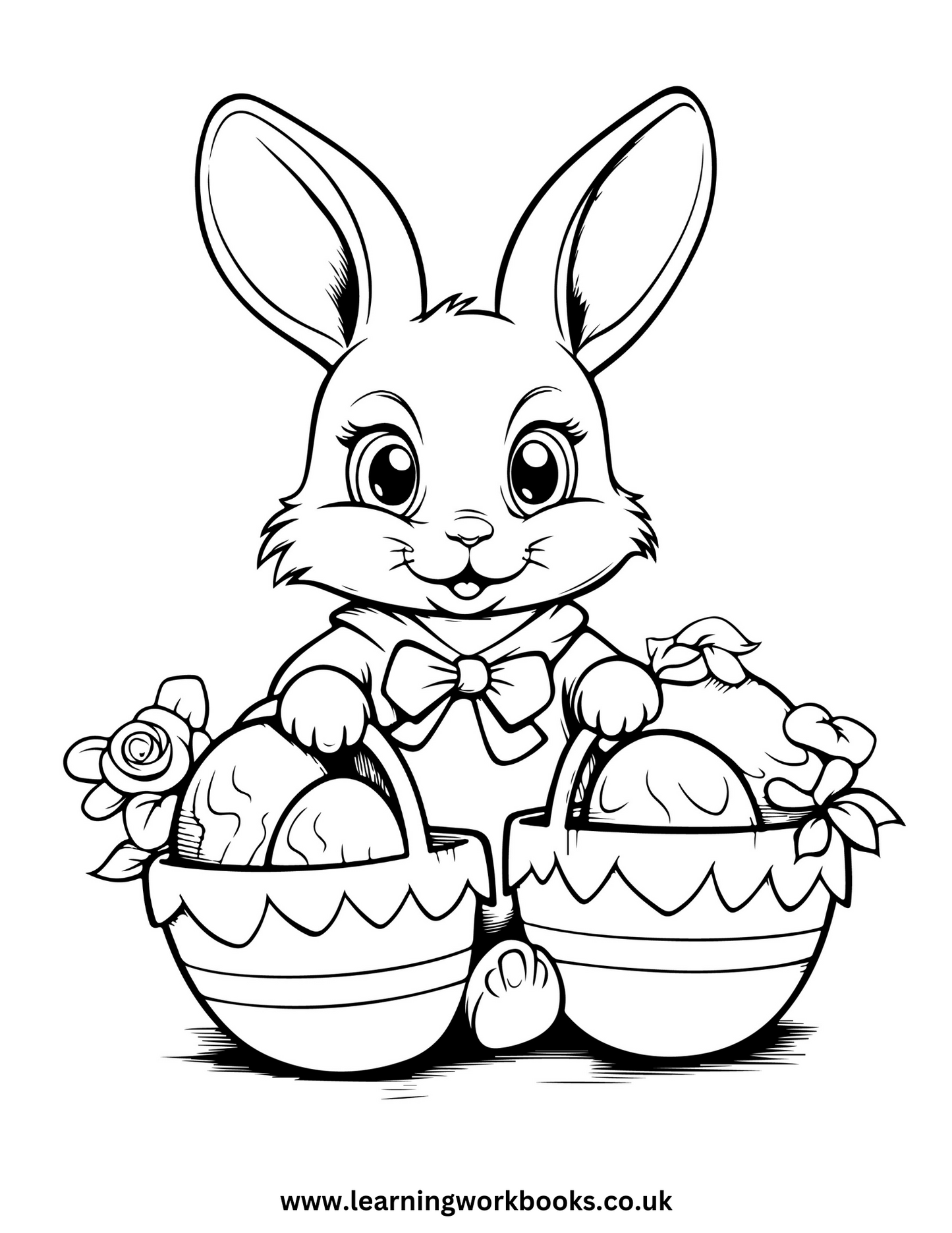 My Easter Colouring Book 5 (downloadable digital product)