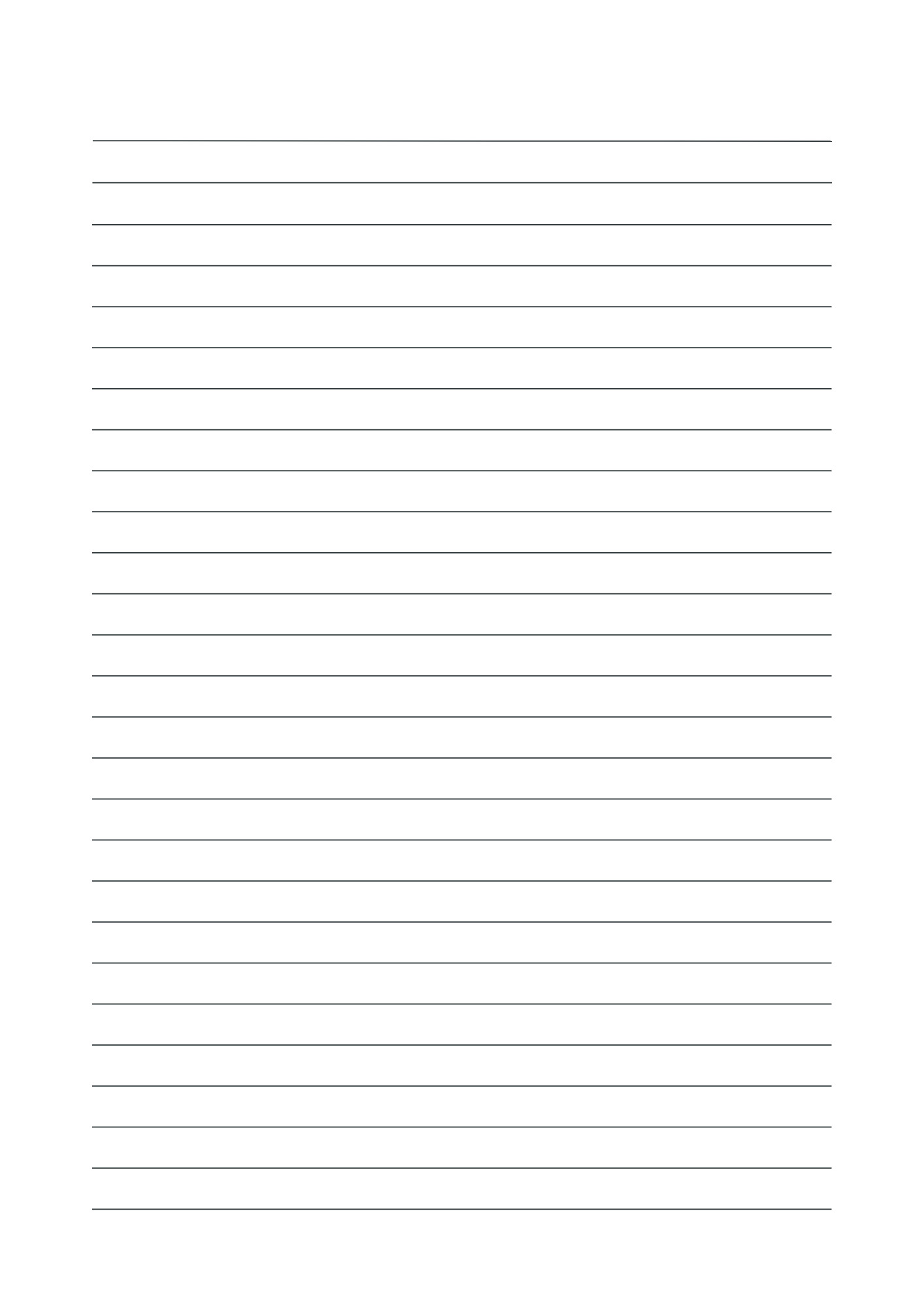 Blooming Flowers Notebook 6 - A4 Lined Notebook (downloadable digital product)