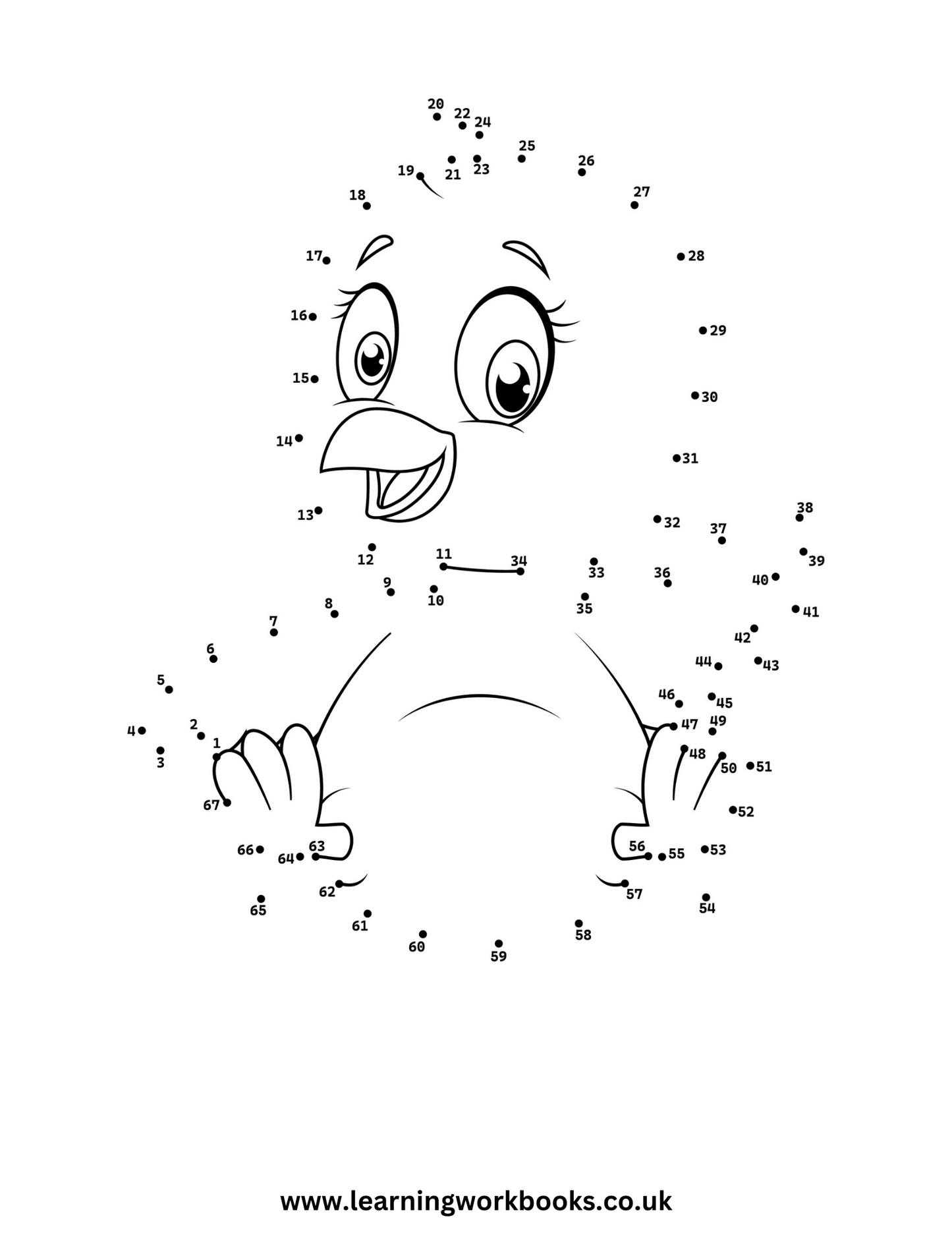 Easter Dot to Dot Book 2 (downloadable digital product)