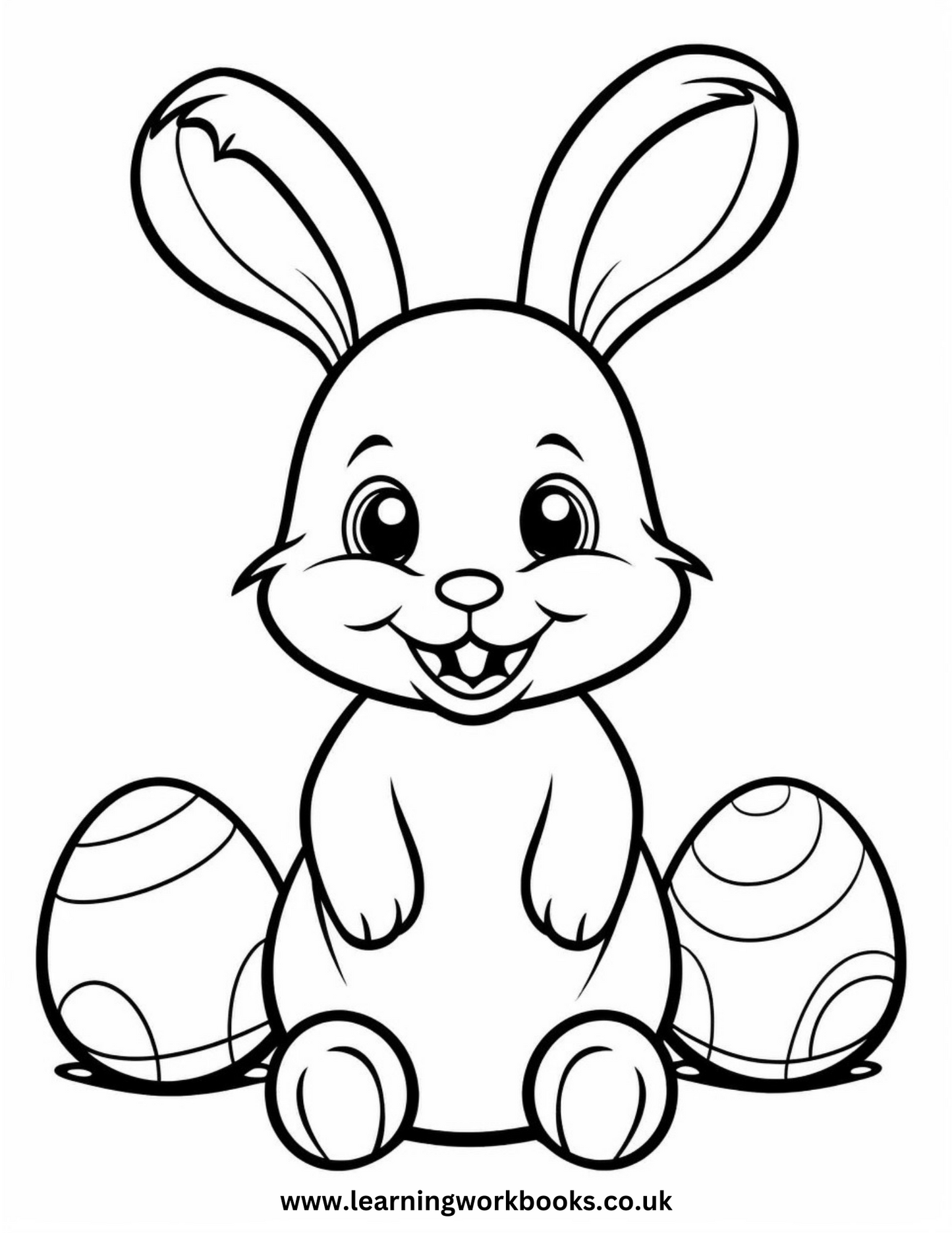 My Easter Colouring Book 4 (downloadable digital product)