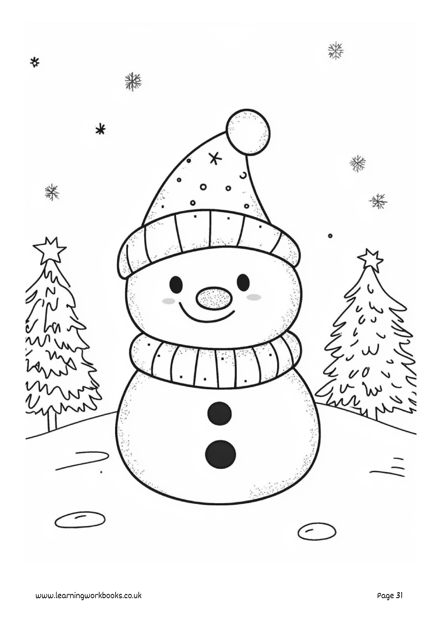 Christmas Colouring Book 8 (downloadable digital product)