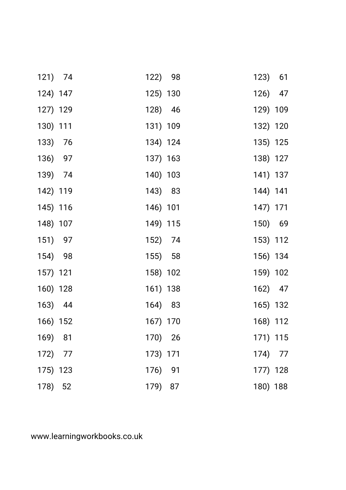 Adding Double Digits Workbook 3 (downloadable digital product)