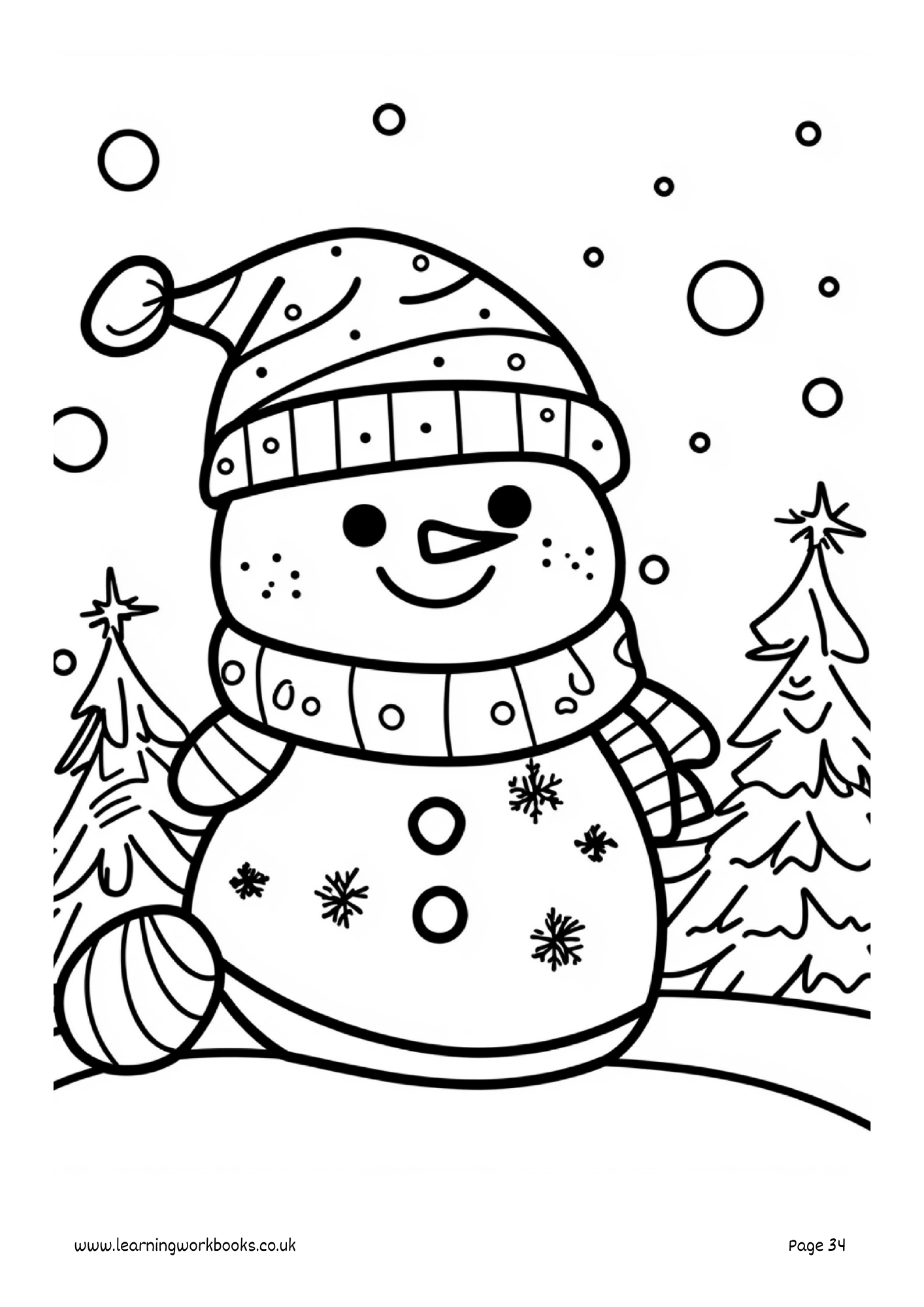 Christmas Colouring Book 6 (downloadable digital product)