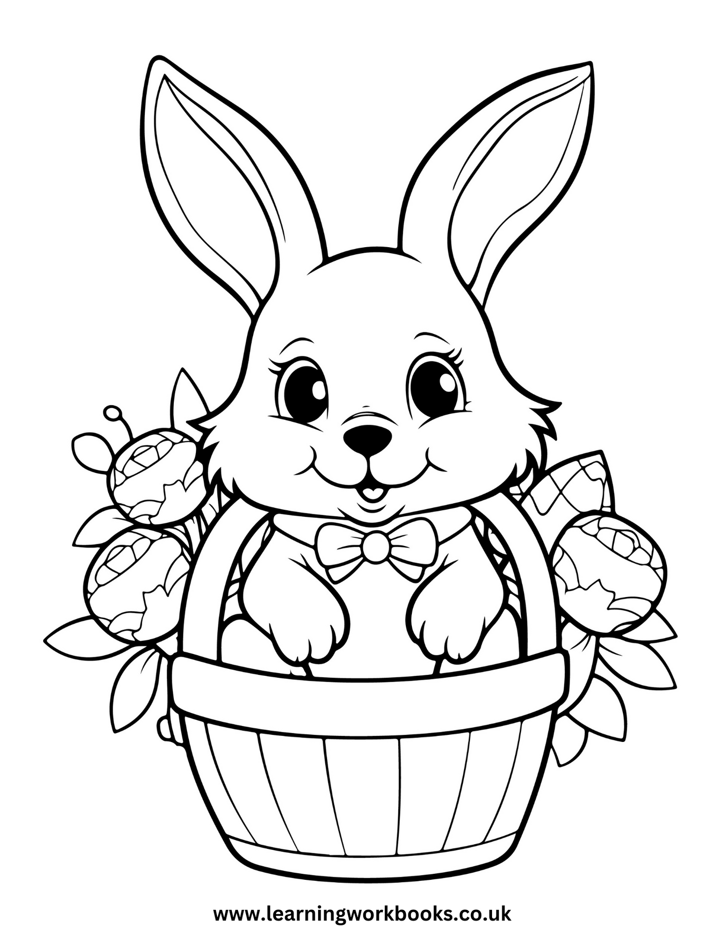 My Easter Colouring Book 5 (downloadable digital product)