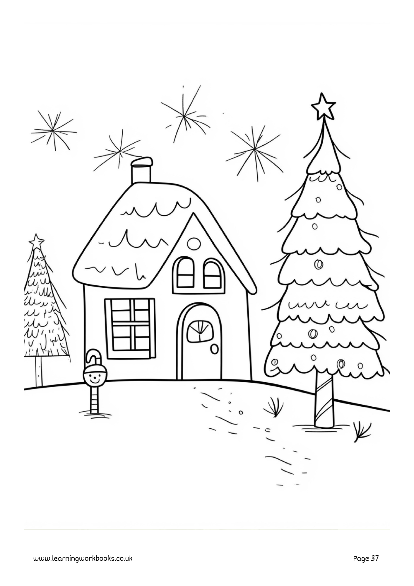 Christmas Colouring Book 8 (downloadable digital product)