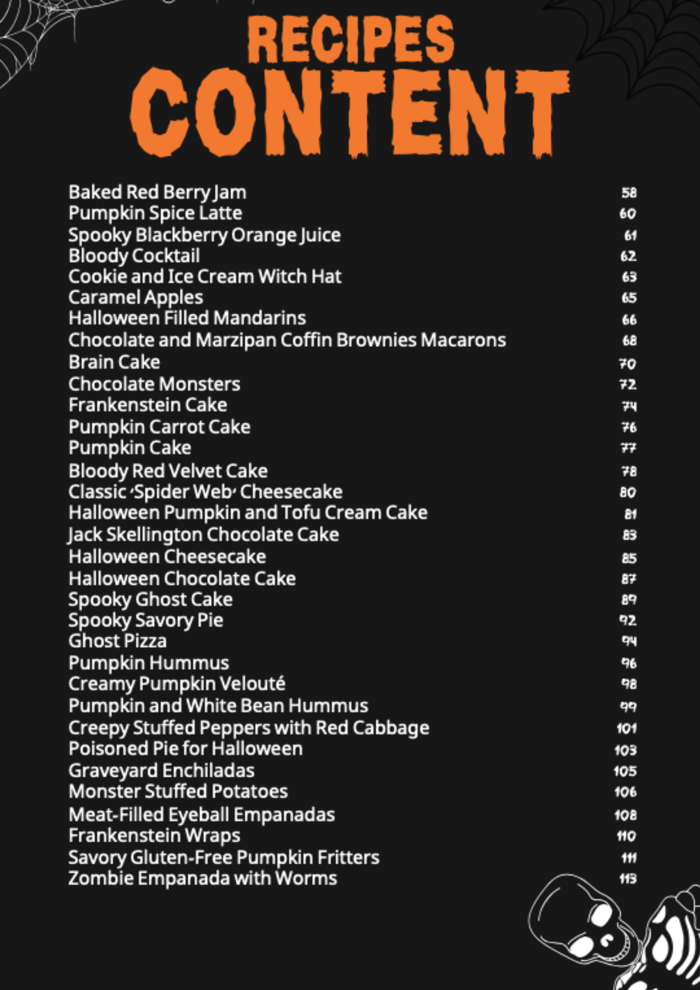 The Haunted Kitchen: A Halloween Treats Recipe Book (downloadable digital product)