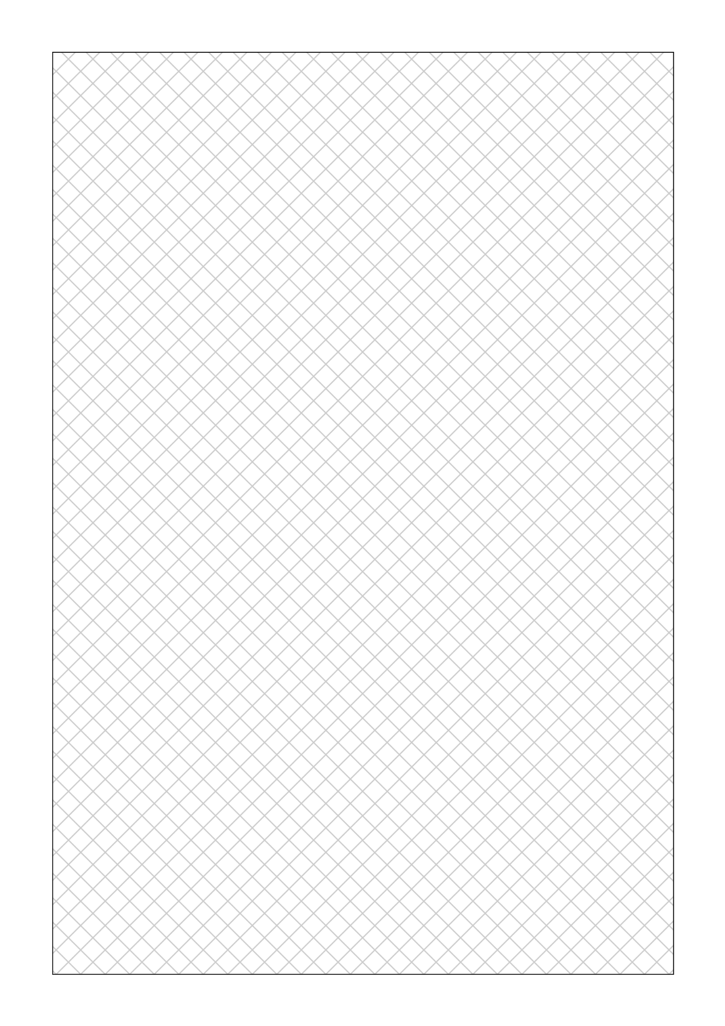 Argyle Small Oblique Graph Notebook 2 (downloadable digital product)