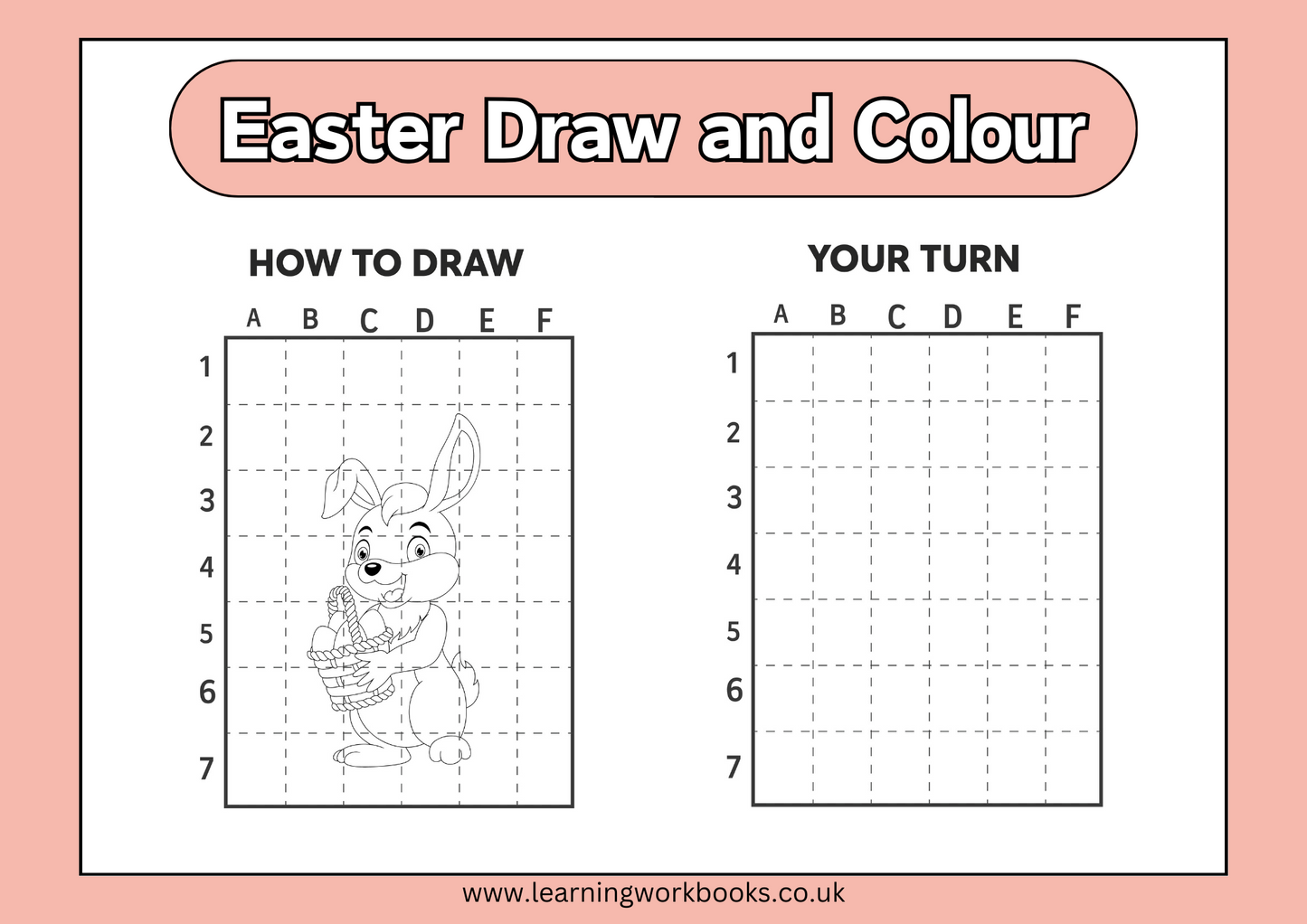 Easter Draw and Colour Book 3 (downloadable digital product)