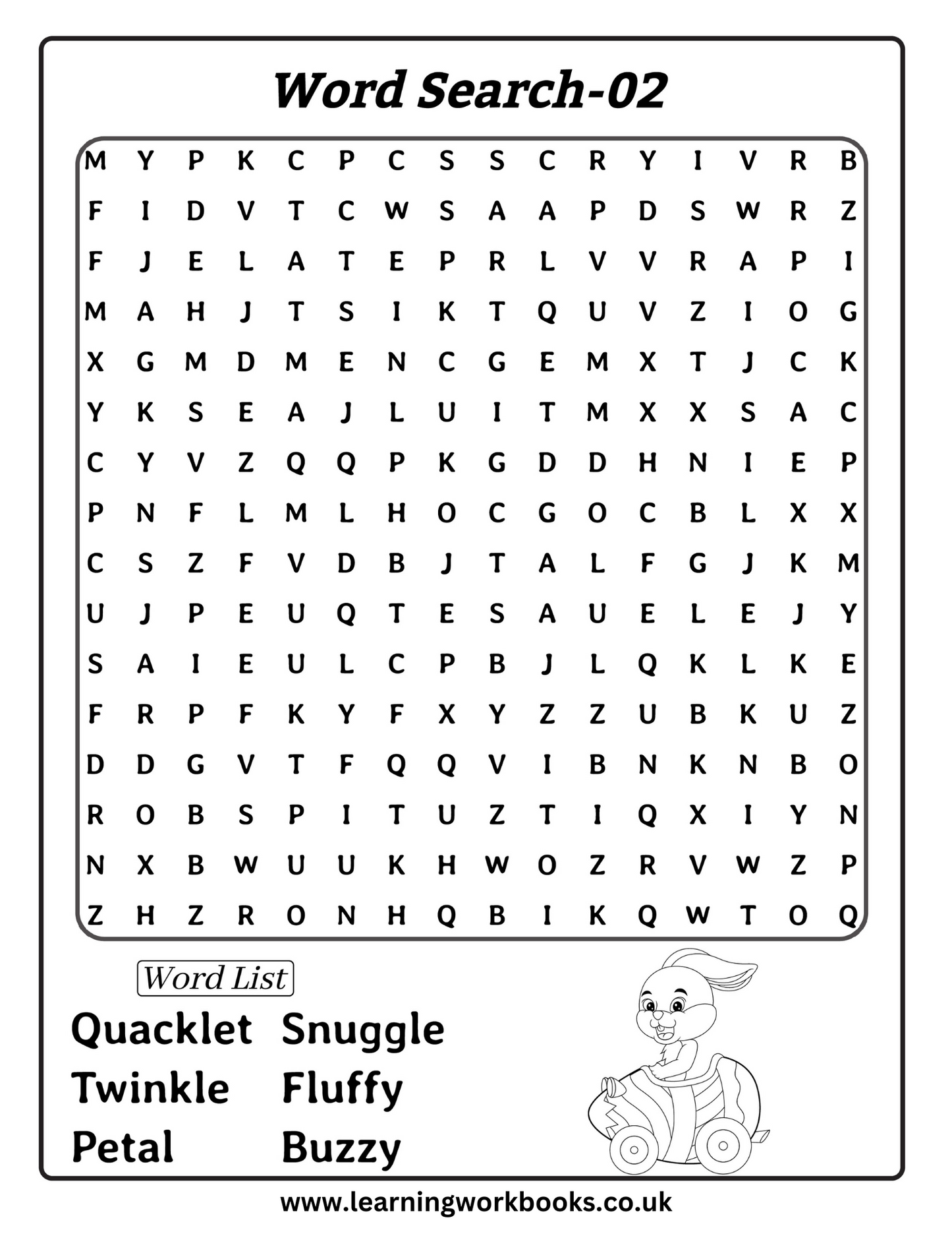 Easter Word Search Puzzle Book 1 (downloadable digital product)