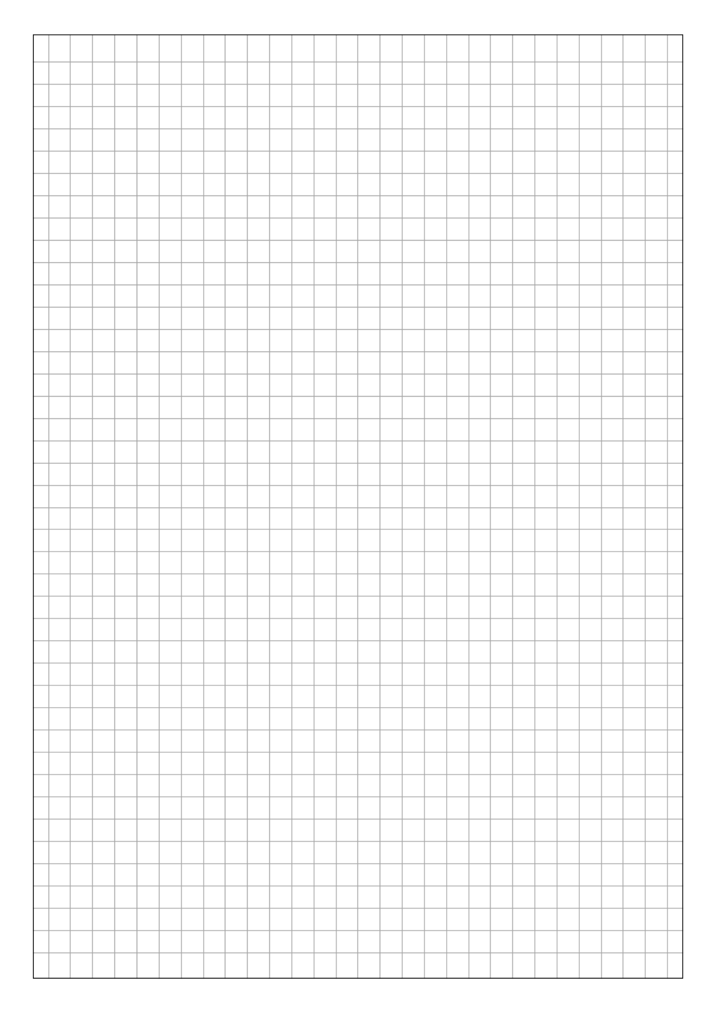 School Pattern 7mm Squared Notebook 14 (downloadable digital product)
