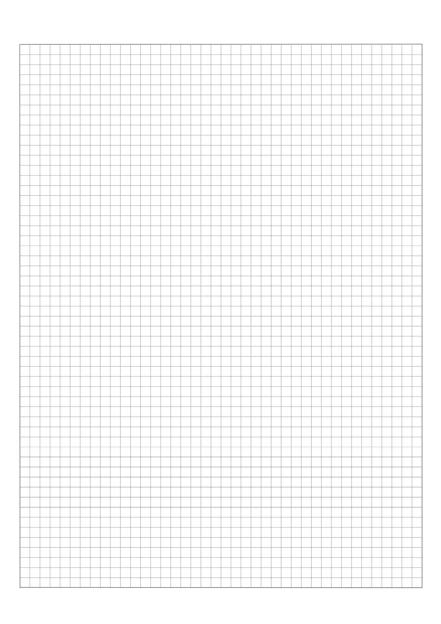 Rainbow 5mm Squared Notebook 1 (downloadable digital product)