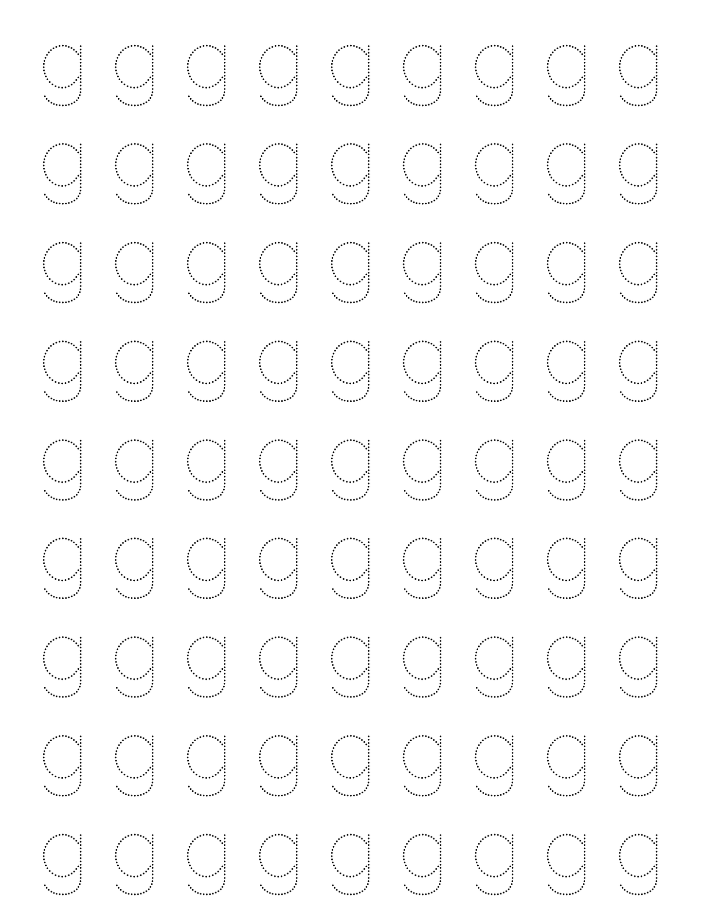 Alphabet Tracing Workbook (downloadable digital product)