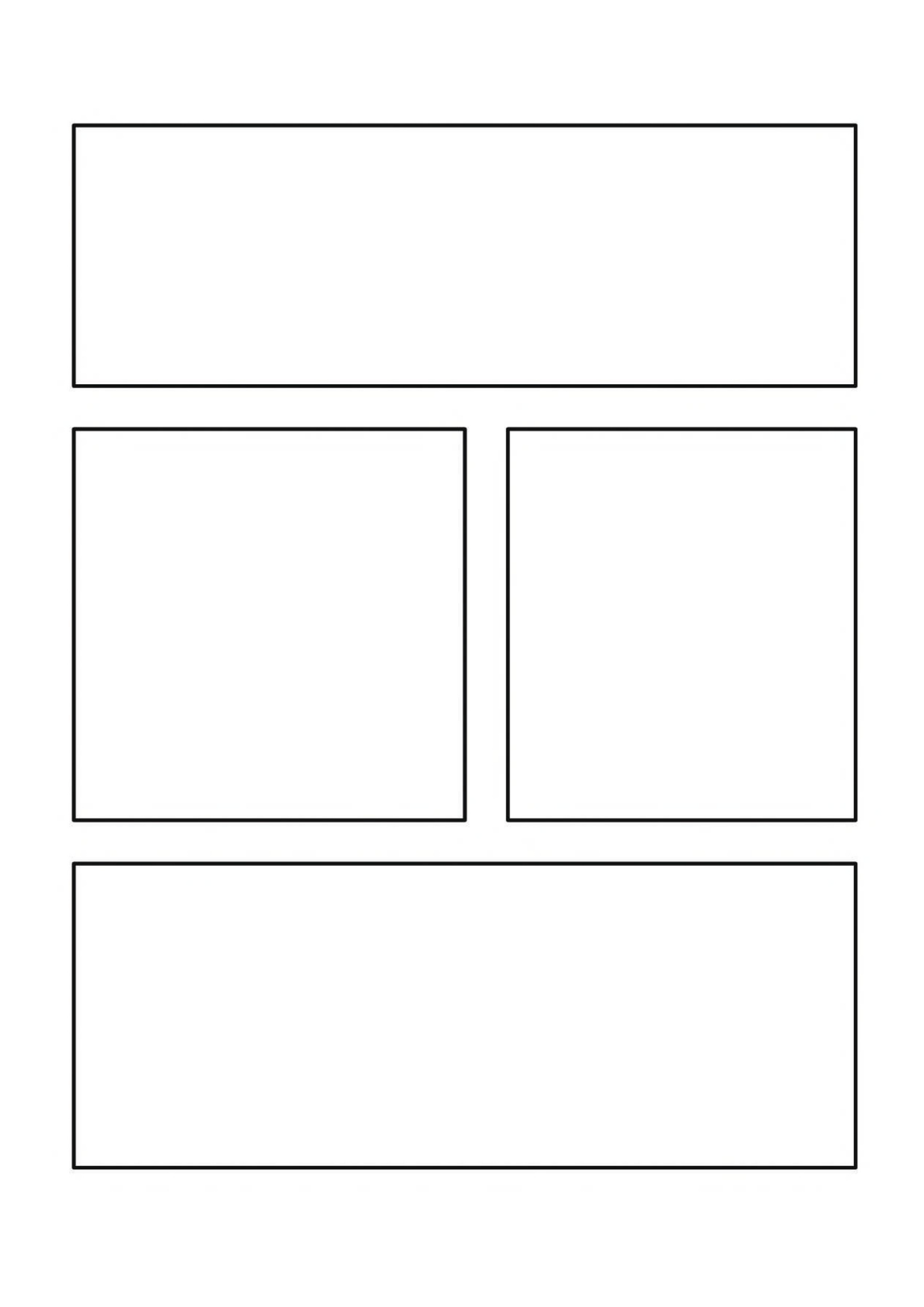 My Blank Comic Book 3 (downloadable digital product)