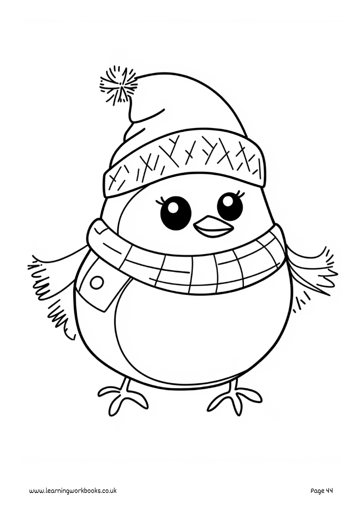 Christmas Colouring Book 5 (downloadable digital product)
