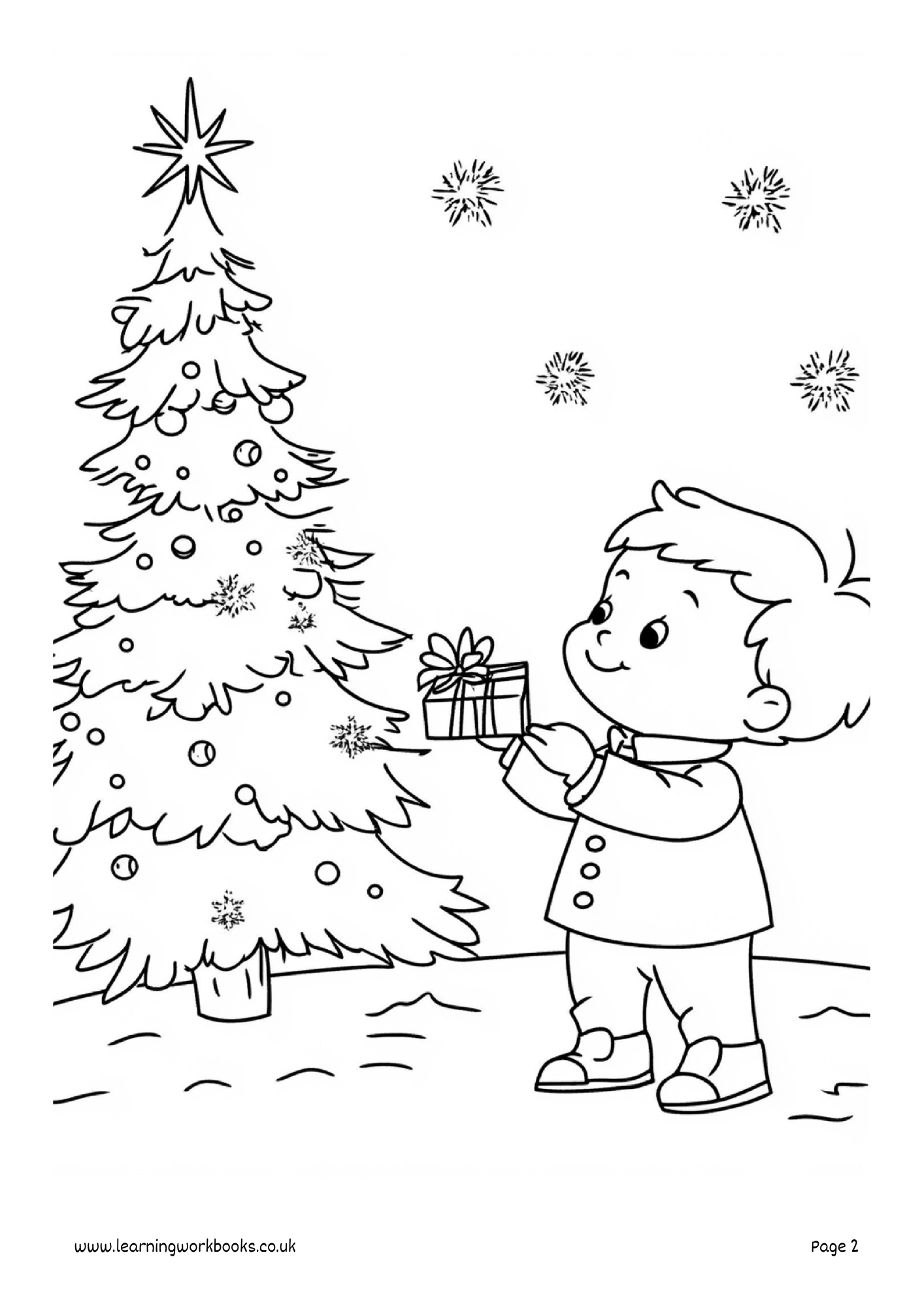 Christmas Colouring Book 5 (downloadable digital product)
