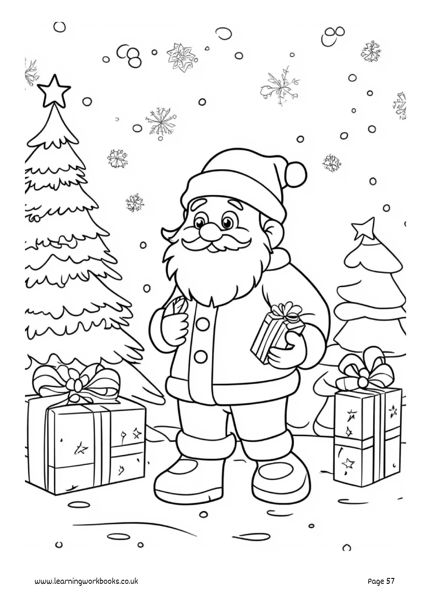 Christmas Colouring Book 8 (downloadable digital product)