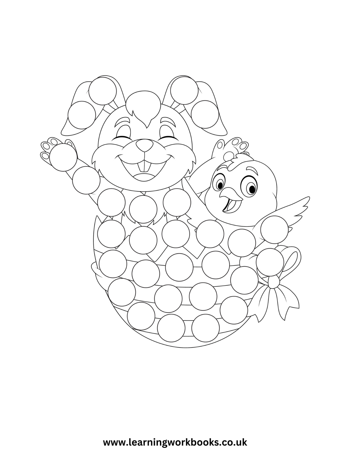 Easter Dot Marker Book 2 (downloadable digital product)