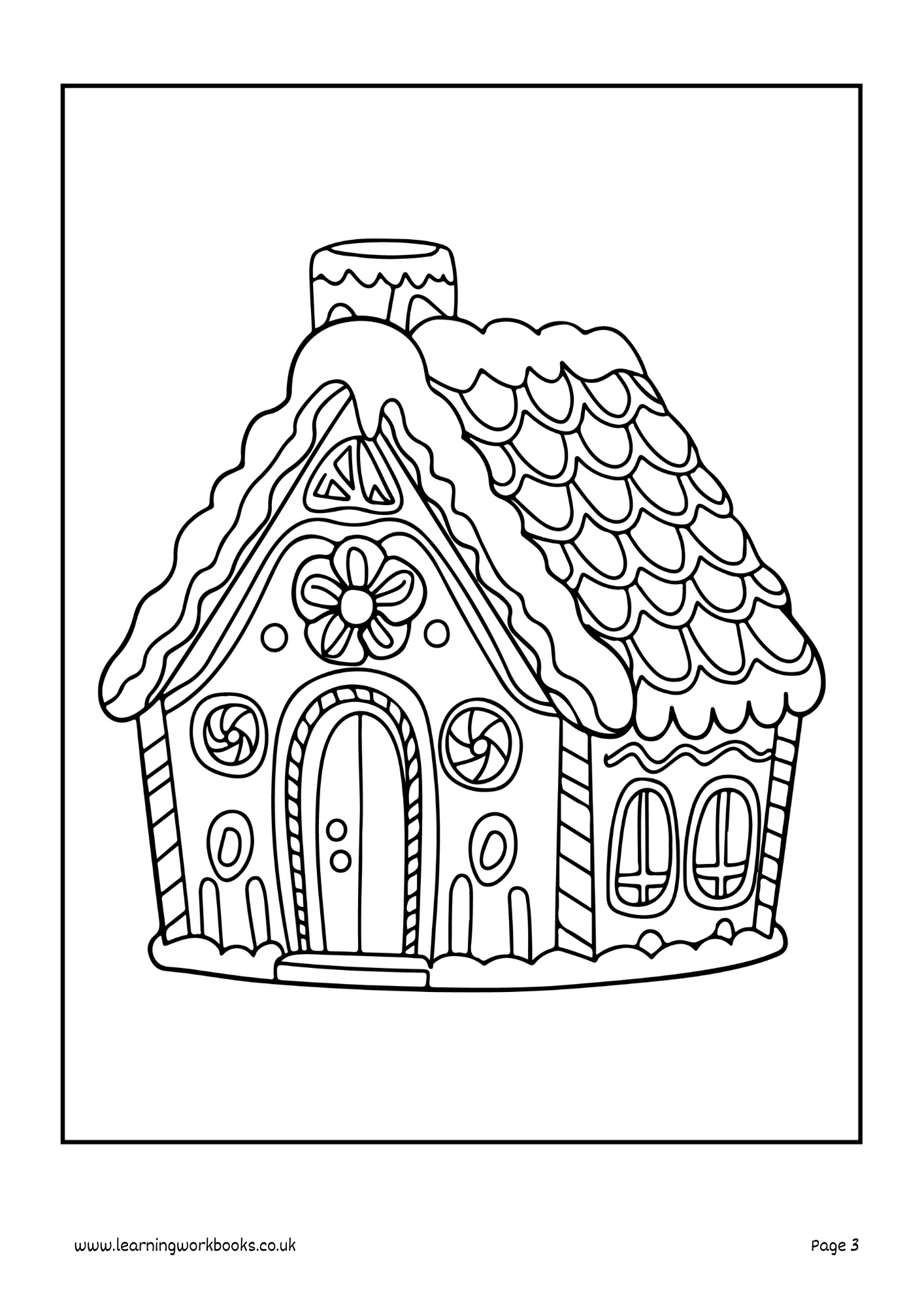 Christmas Colouring Book 3 (downloadable digital product)