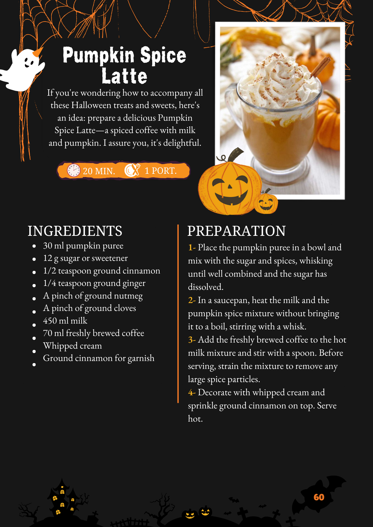 The Haunted Kitchen: A Halloween Treats Recipe Book (downloadable digital product)