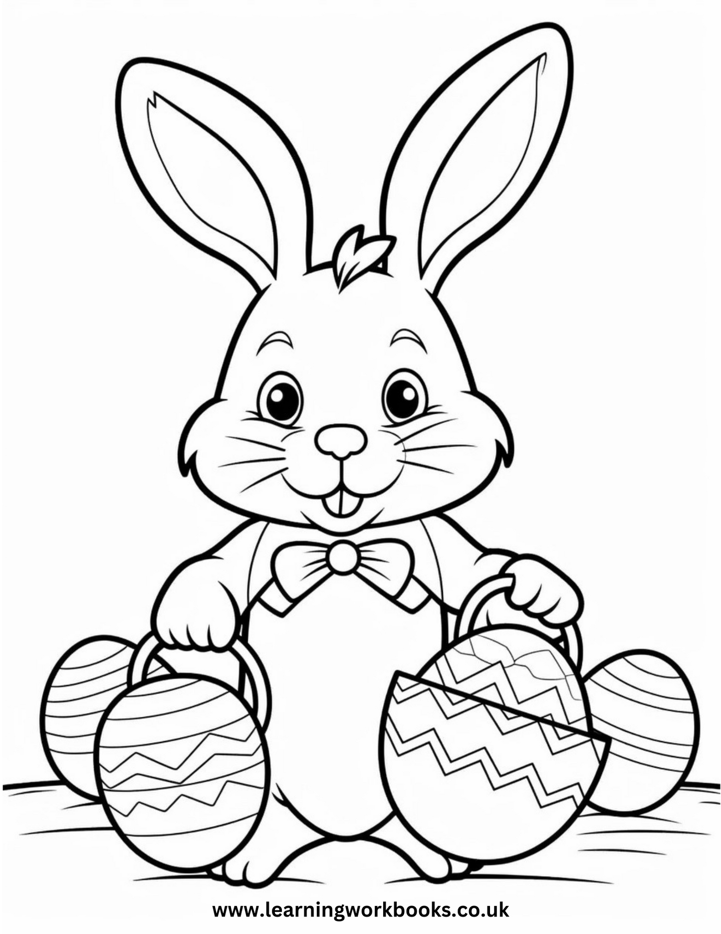 My Easter Colouring Book 4 (downloadable digital product)