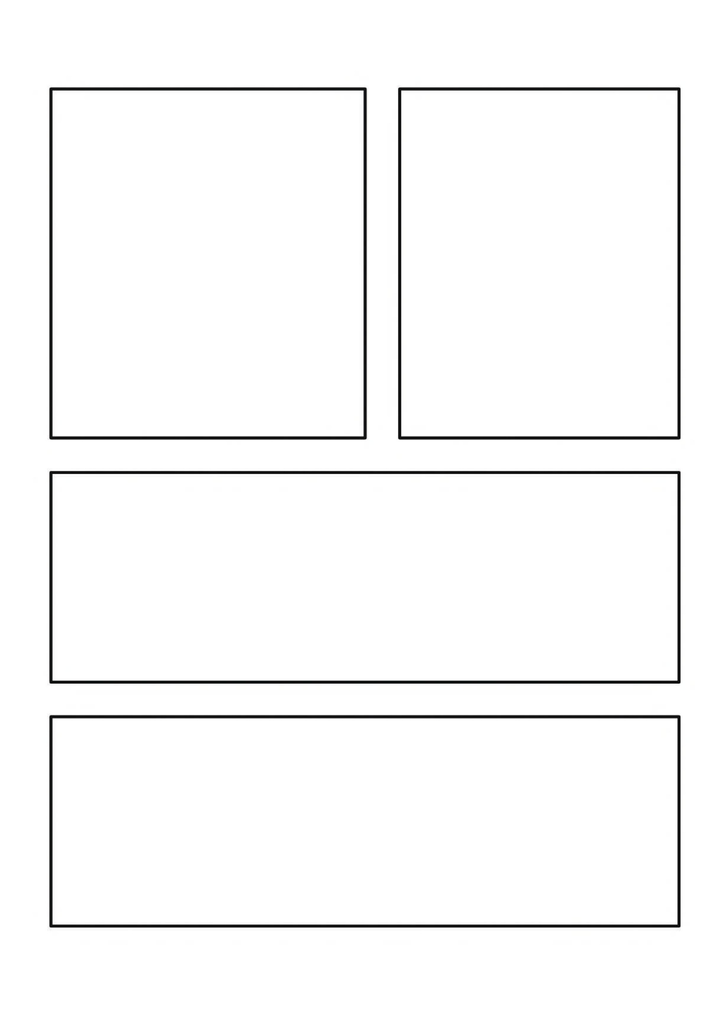 My Blank Comic Book 3 (downloadable digital product)