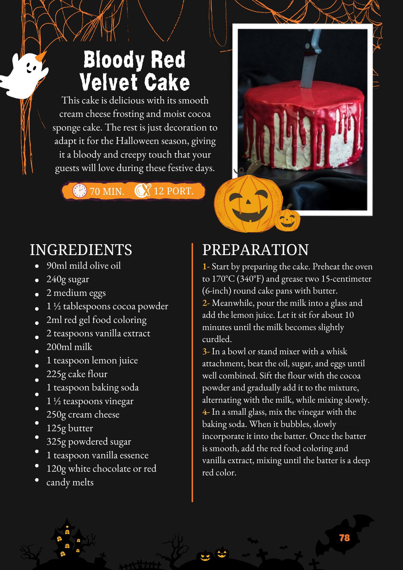 The Haunted Kitchen: A Halloween Treats Recipe Book (downloadable digital product)