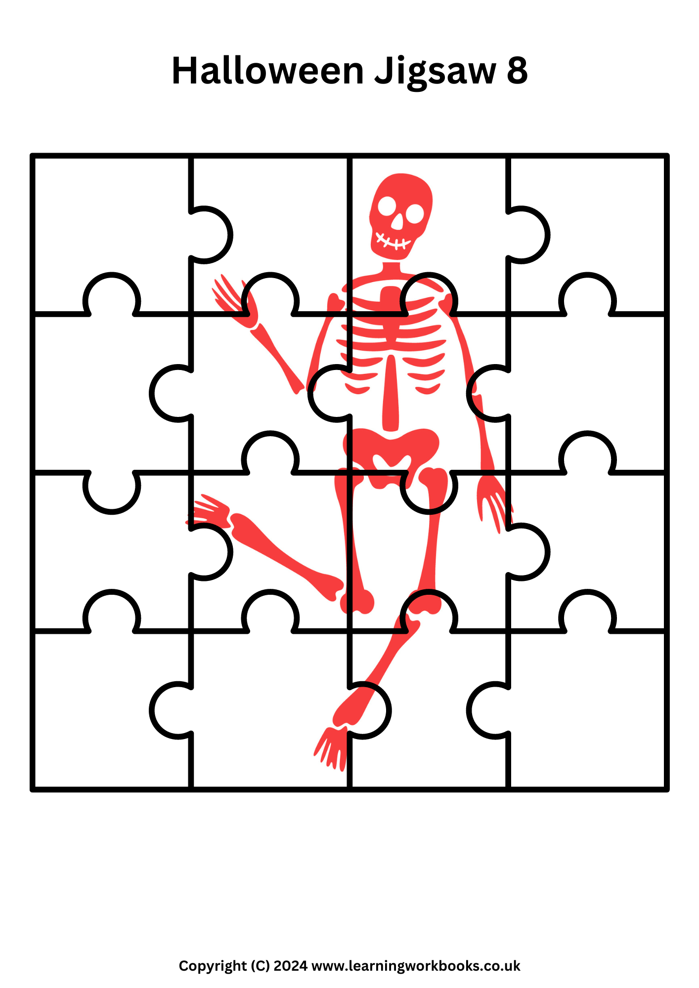 Halloween Jigsaw Book 2 (downloadable digital product)