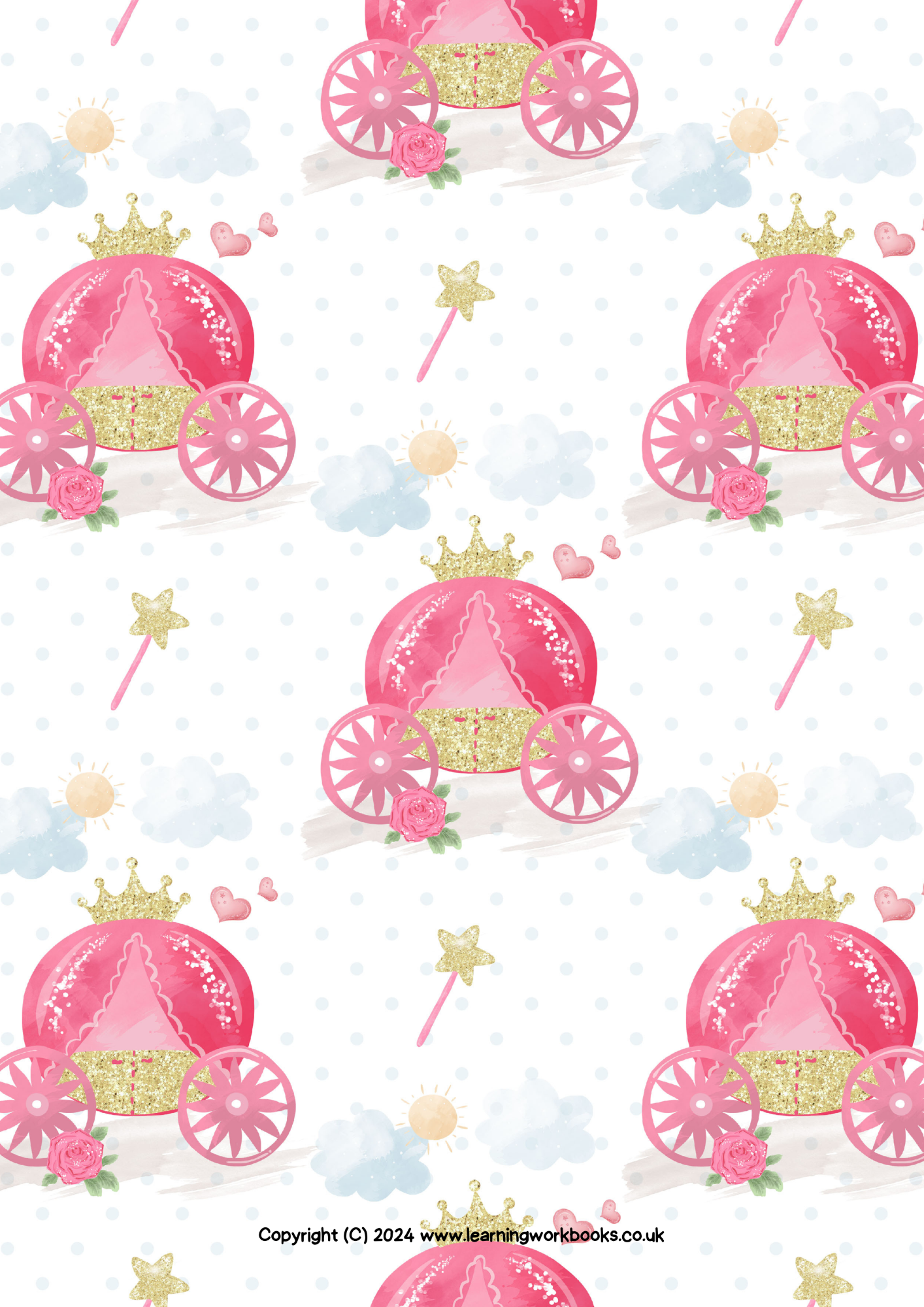 Princess Story Writing Book 5 (downloadable digital product)