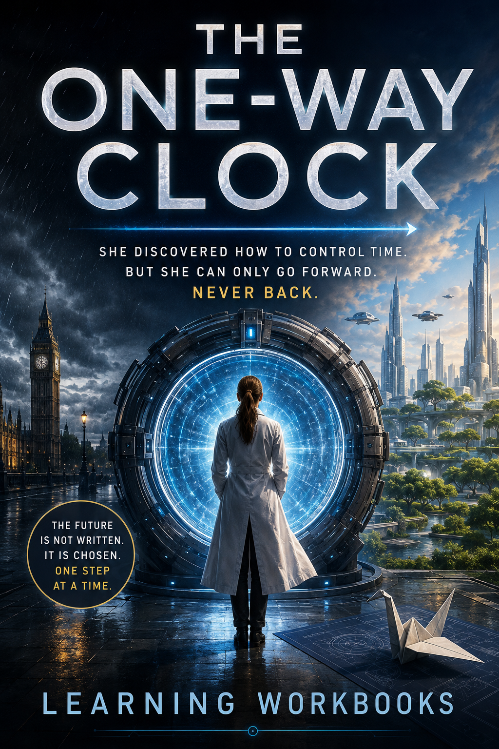 The One-Way Clock - Short Sci-Fi Story 2 (downloadable digital product)