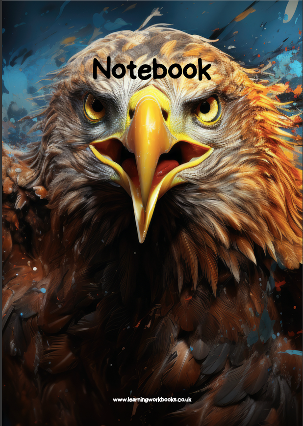 Eagle A4 Lined Notebook 1 (downloadable digital product)