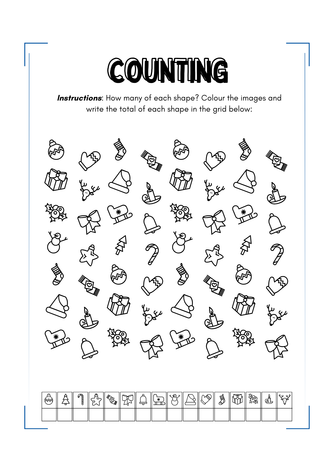 Christmas Activity Book for Kids (downloadable digital product)