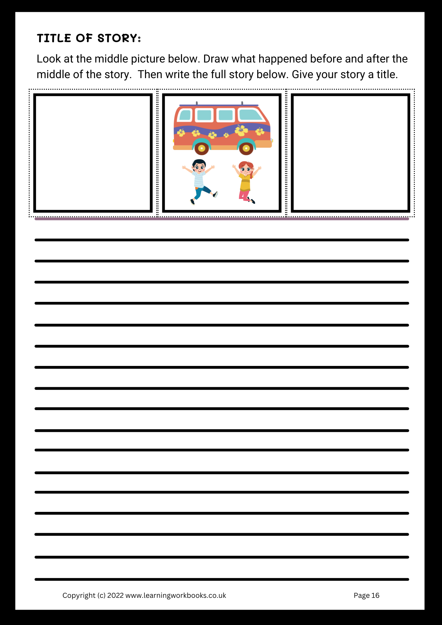 Draw and Write the Story (downloadable digital product)