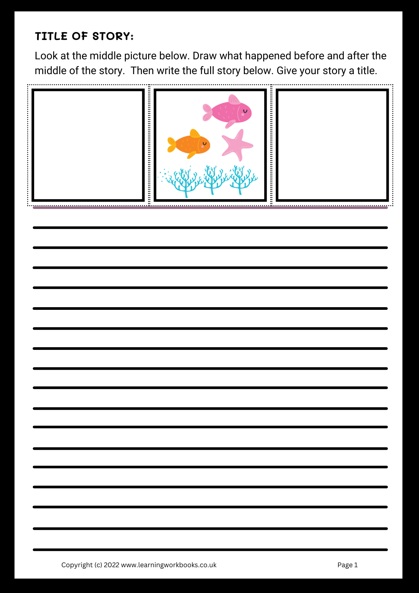 Draw and Write the Story (downloadable digital product)