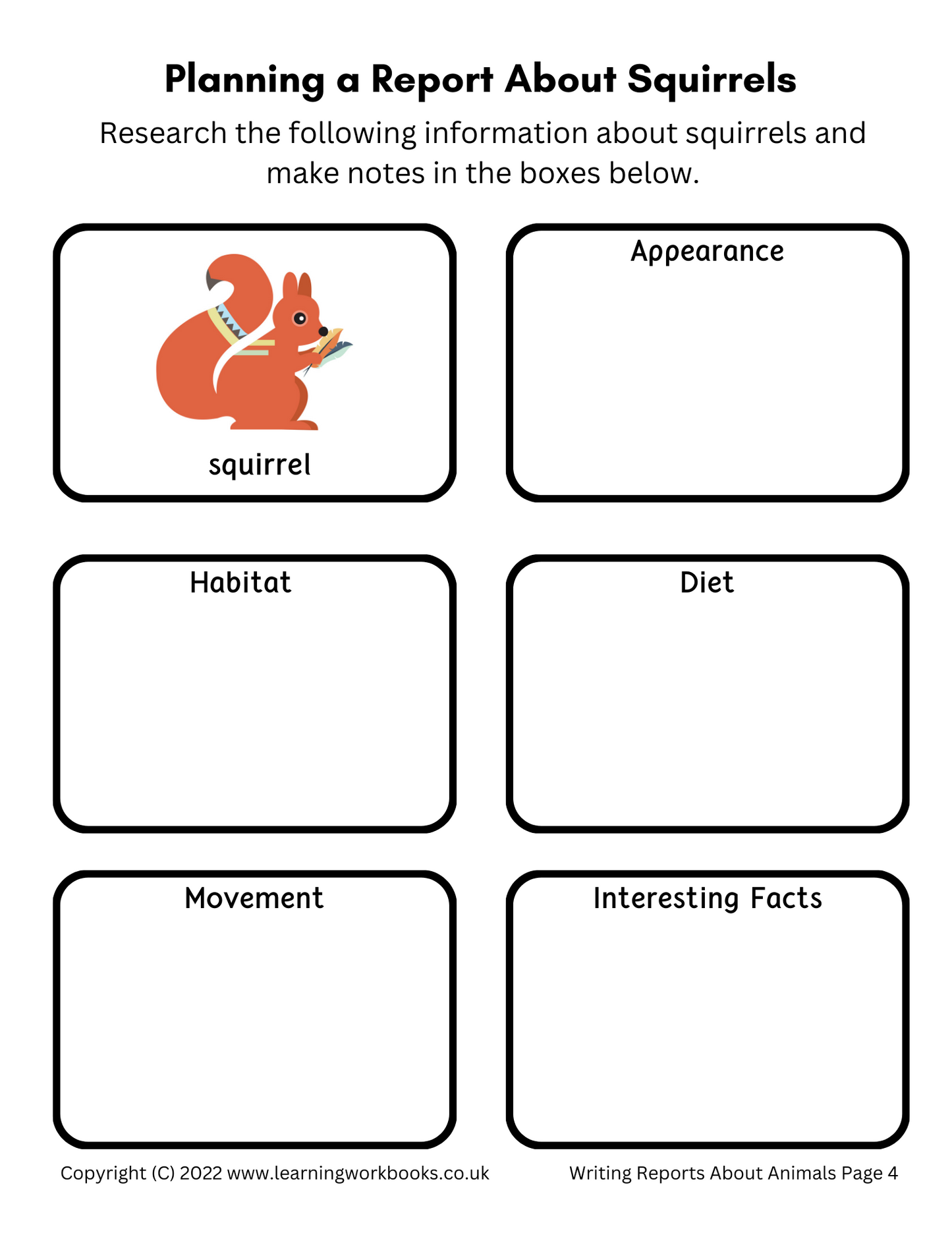 Writing Reports About Animals Workbook 2 (downloadable digital products)