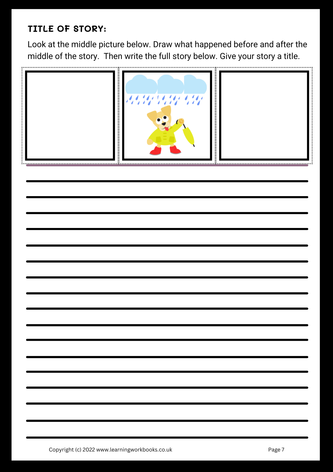 Draw and Write the Story (downloadable digital product)