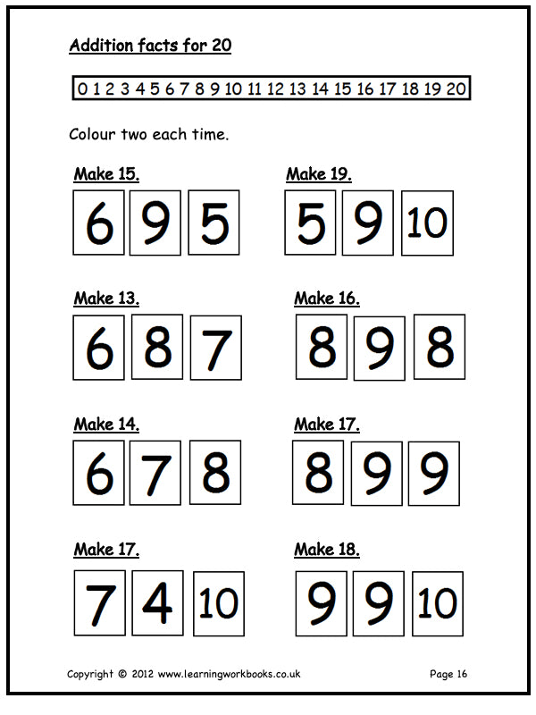 Addition to 20 (downloadable digital product)