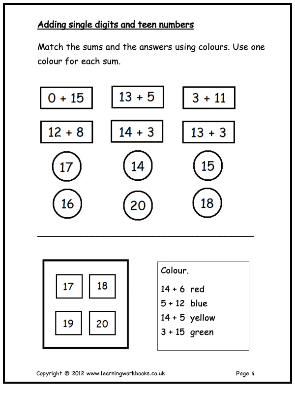 Addition to 20 (downloadable digital product)