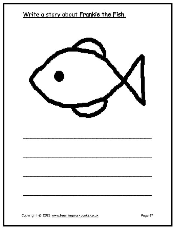 Alphabet Workbook Letter F (downloadable digital product)