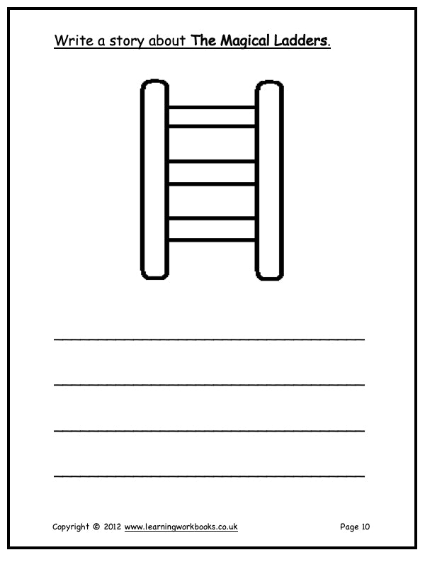 Alphabet Workbook Letter L (downloadable digital product)